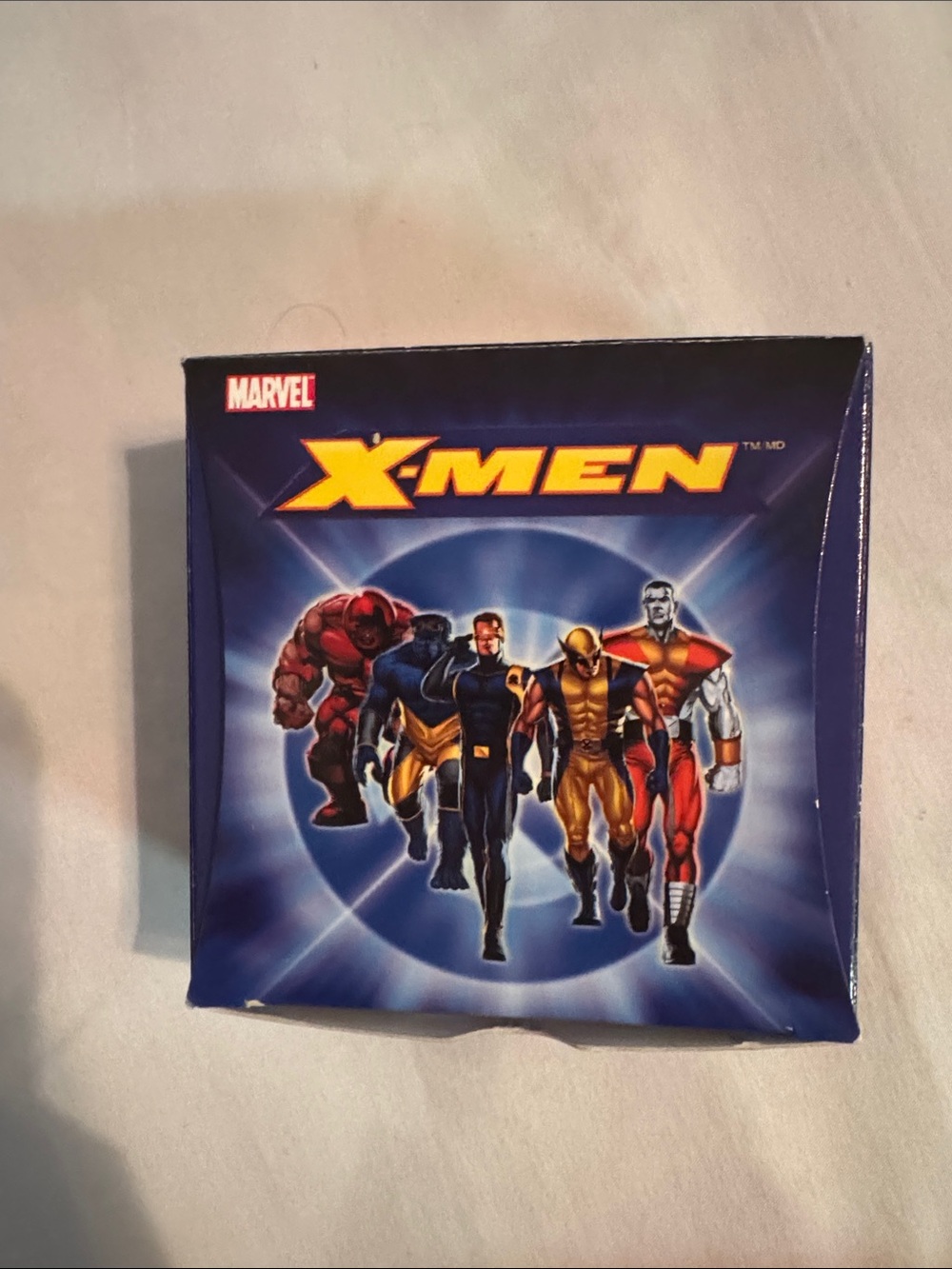 Marvel X-Men Men's Graphic Blue Bi-Fold Wallet